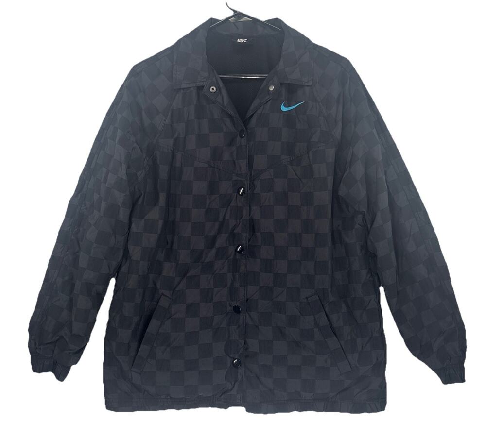 Nike Sportswear Icon Women’s Coaches Jacket Checkered Small
